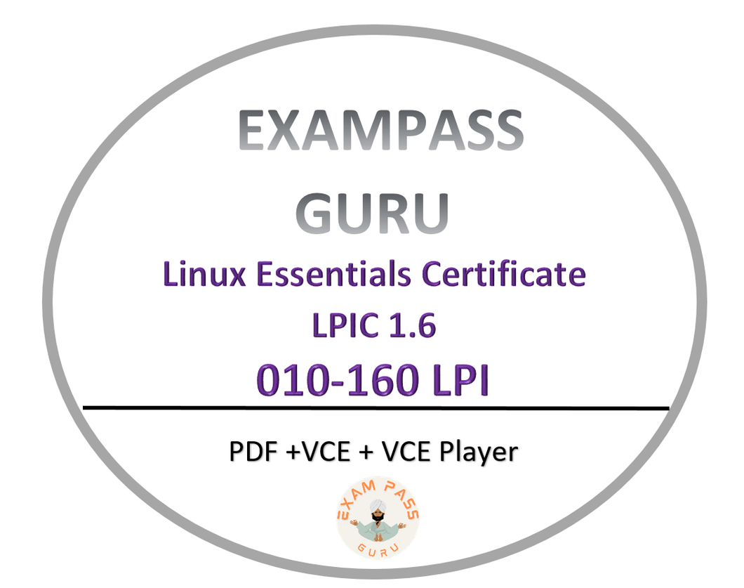 010 - 160 LPI Linux Essentials Certificate LPIC 1.6 - ExamPassGuru