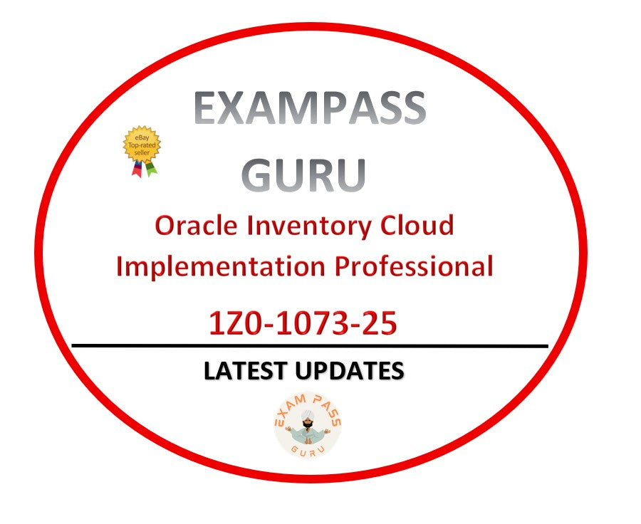 1Z0-1073-25 Inventory Cloud Implementation Professional! 89QA