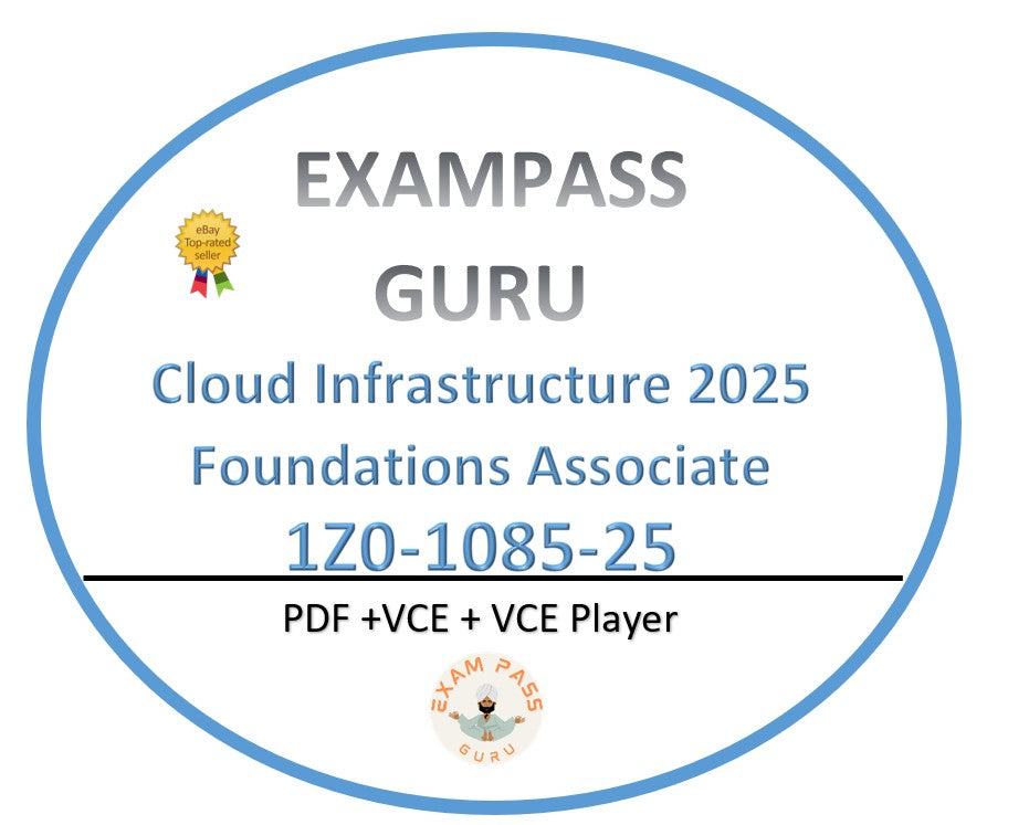 1Z0-1085-25 Cloud Infrastructure 2025 Foundations Associate! 40QA