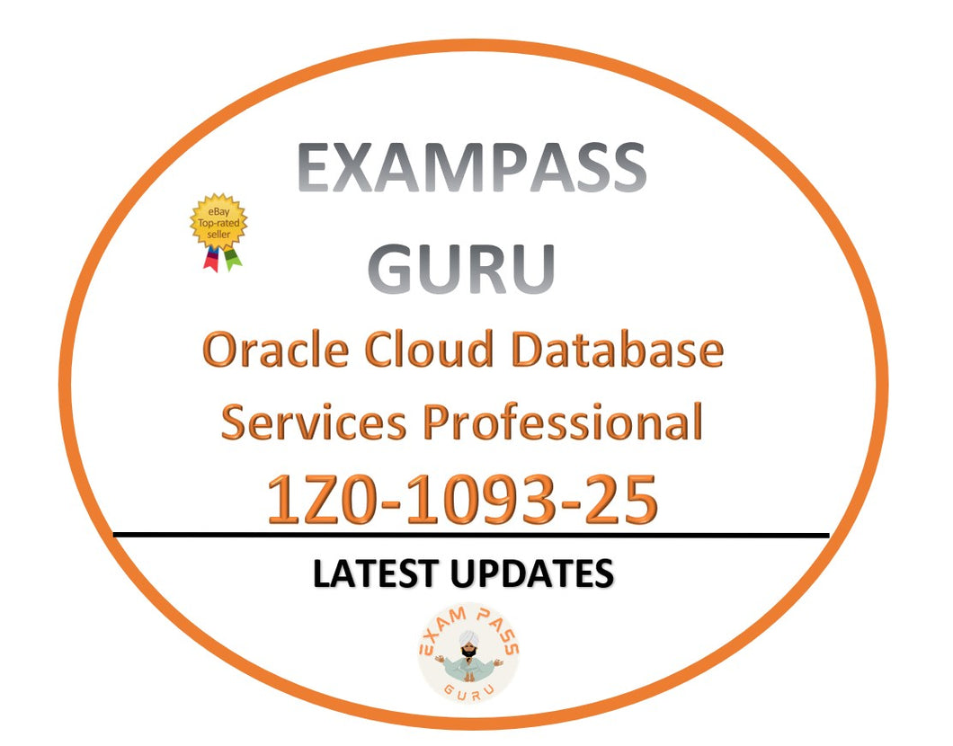 1Z0-1093-25 Cloud Database Services Professional Exam!99 QA
