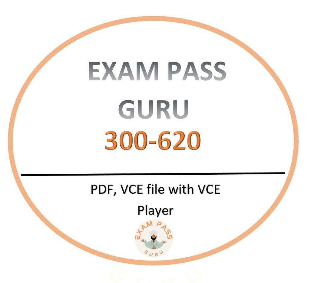 300 - 620 DCACI exam PDF,VCE, VCE Emulator! 133 Questions! - ExamPassGuru