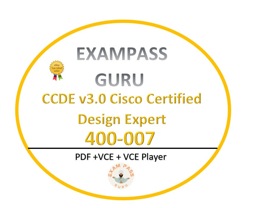 400-007 CCDE v3.0 Cisco Certified Design Expert !493 QA