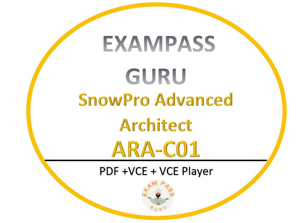 ARA-C01 SnowPro Advanced: Architect Exam! 156 Questions!!