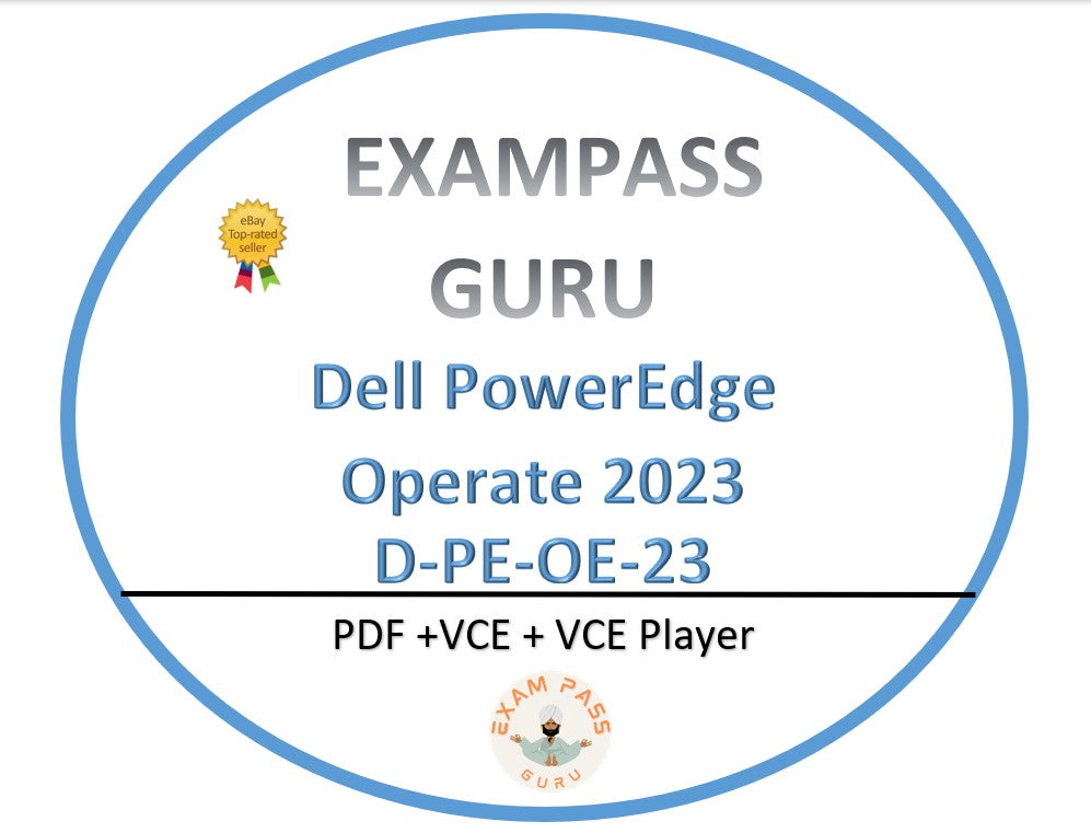 D-PE-OE-23 Dell PowerEdge Operate Exam! 50QA