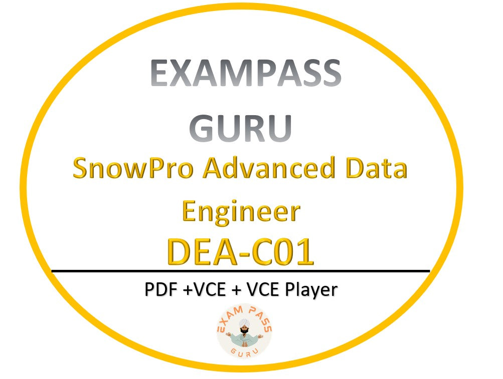 DEA-C01 SnowPro Advanced Data Engineer Exam! 130 Questions!!