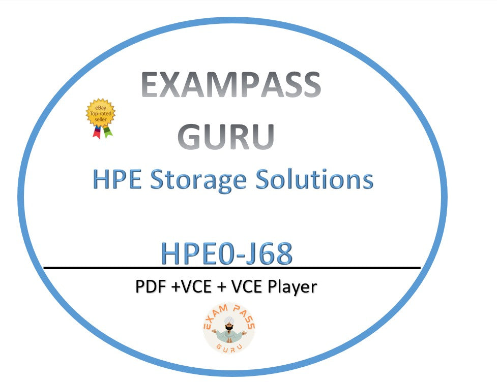 HPE0-J68 HPE Storage Solutions Exam! 280QA