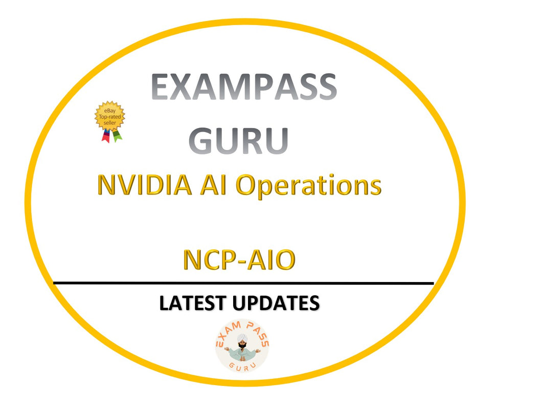 NCP-AIO NVIDIA AI Operations Exam! 66QA !