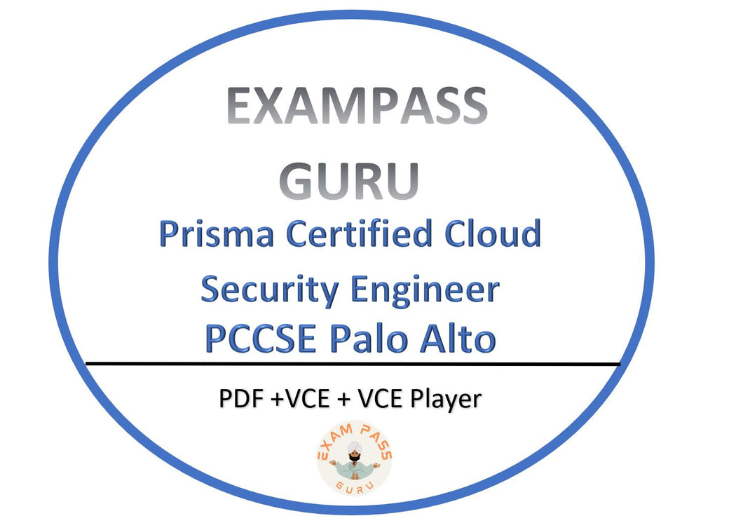 PCCSE Prisma Certified Cloud Security Engineer