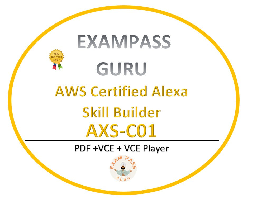 AXS-C01 AWS Certified Alexa Skill Builder! 65 QA