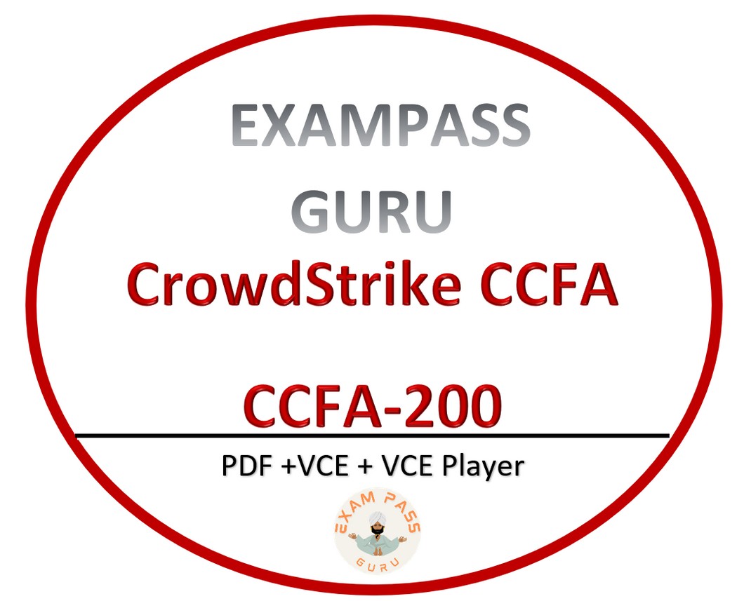 CCFA-200 CrowdStrike Certified Falcon Administrator! 153 QA