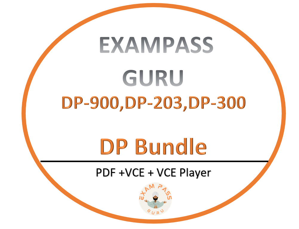 DP-300 DP-900 DP-203 Exam bundle