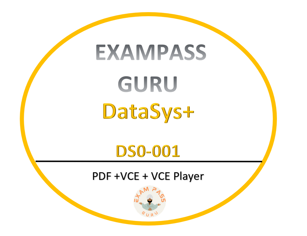 CompTIA DataSys+ DS0-001 Exam