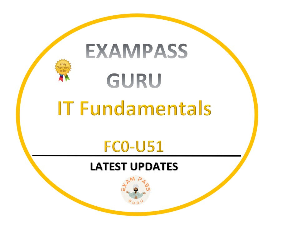 FC0-U51 IT Fundamentals !286 Questions
