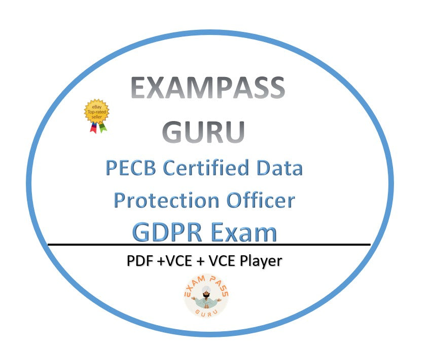 GDPR PECB Certified Data Protection Officer Exam! 80QA !