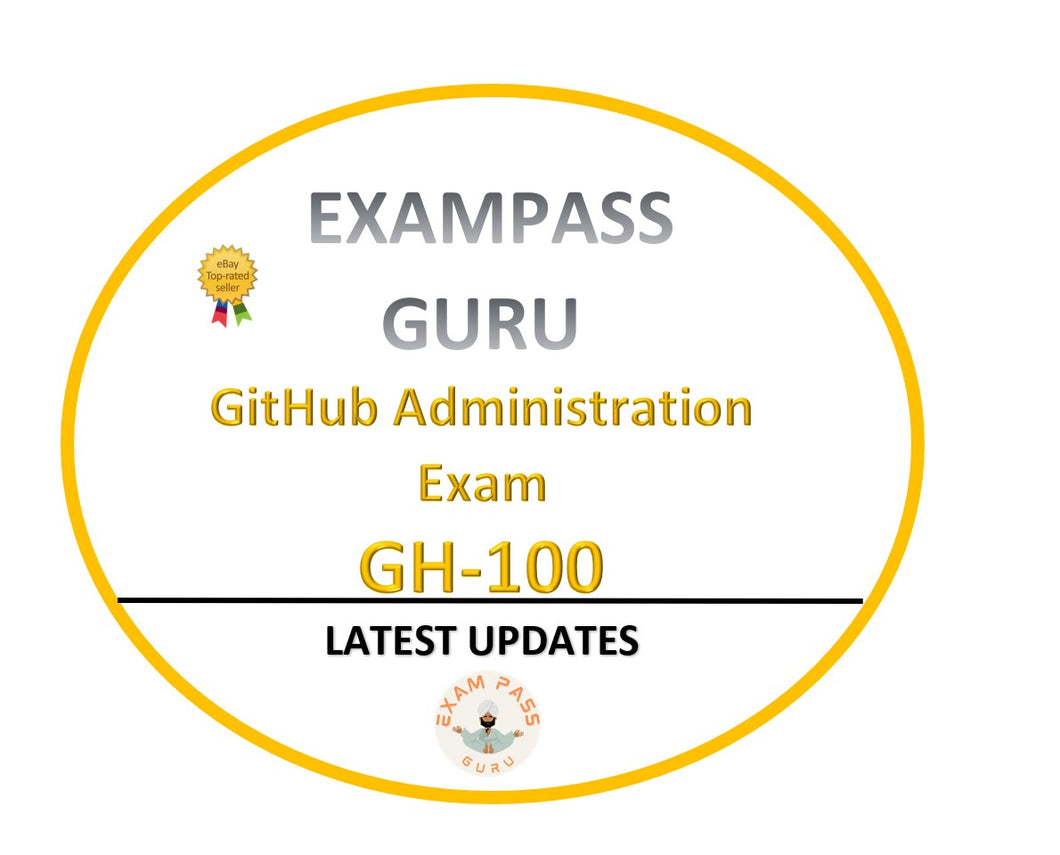 GH-100 GitHub Administration Exam! 65QA!