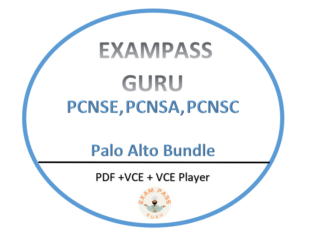 PCNSE, PCNSA, PCNSC exam bundle