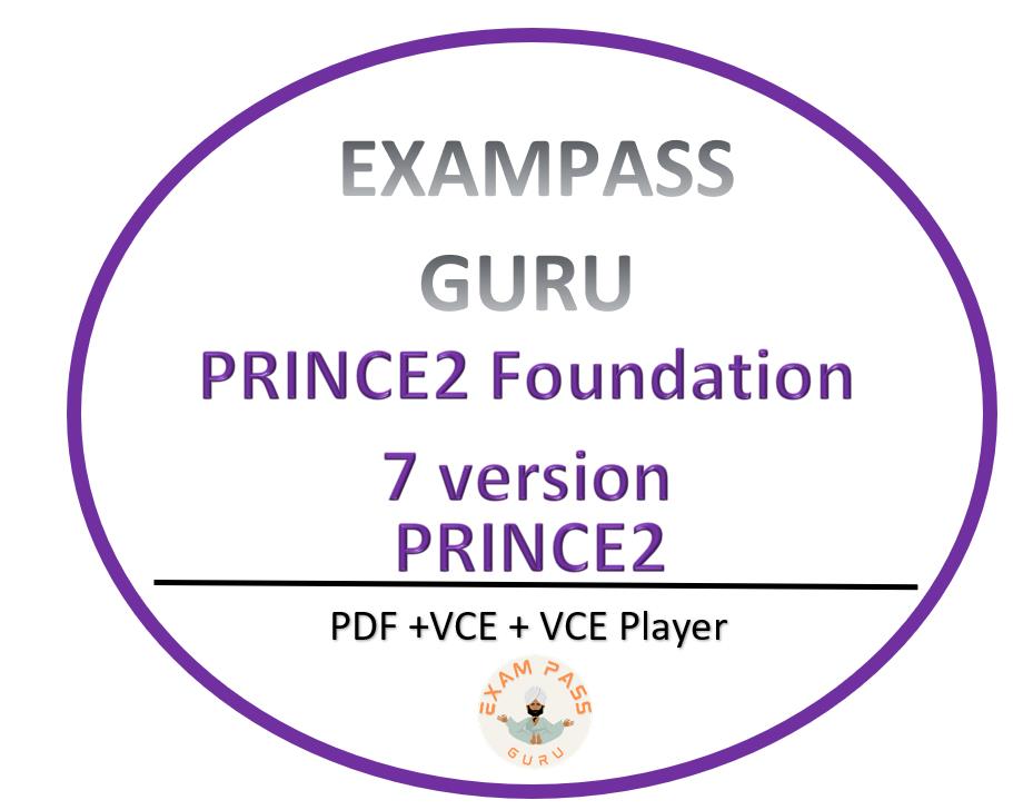 PRINCE2 Foundation 7th version! 463QA