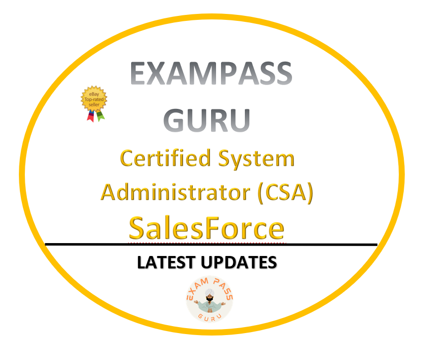 SalesForce Certified System Administrator (CSA) Exam! 194QA!