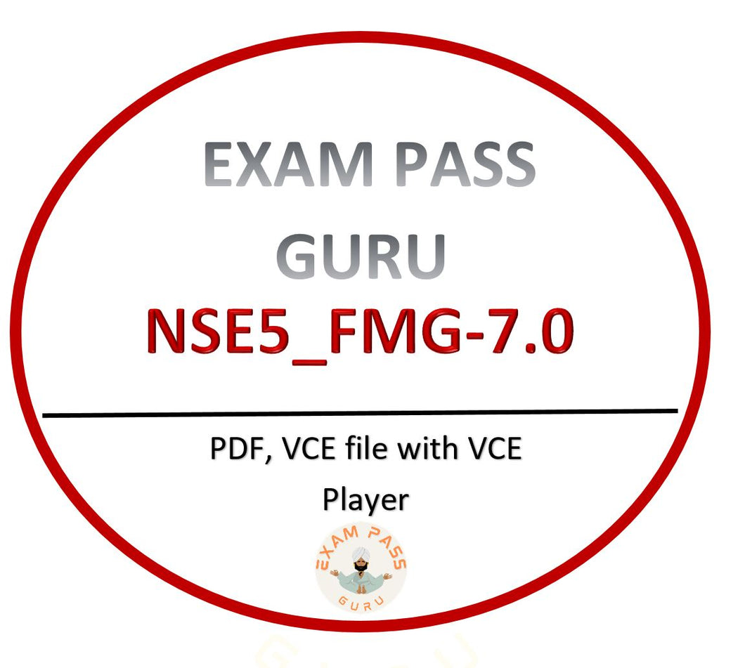 Fortinet NSE5_FMG - 7.0Exam