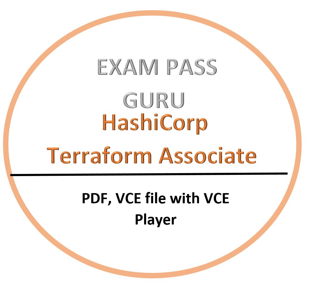 HashiCorp Terraform Associate Exam dumps in PDF,VCE