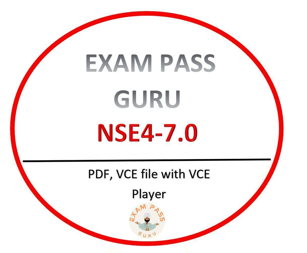 Fortinet NSE4 - 7.0 Exam